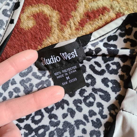 🍂Animal print zebra leopard maxi dress - Picture 7 of 12